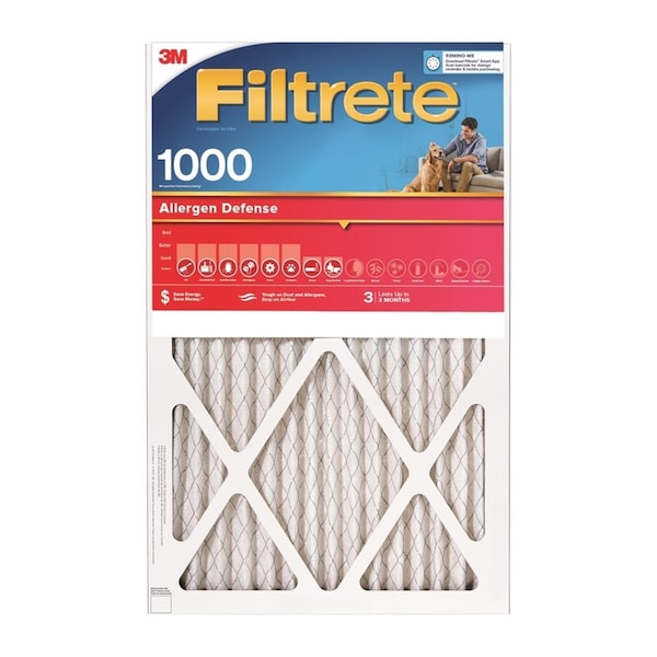 20x24x1 Pleated Air Filter, exclusive Filtrete Brand 3-in-1 technology from 3M, MERV 11